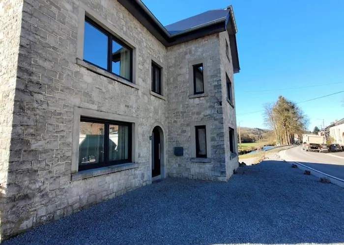 Durbuy, L Olivier, Maison Charmante 4 Facades En Pierre Du Pays